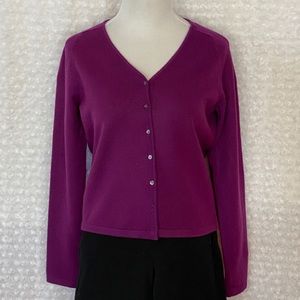Ann Taylor Merino Wool Blend Cardigan